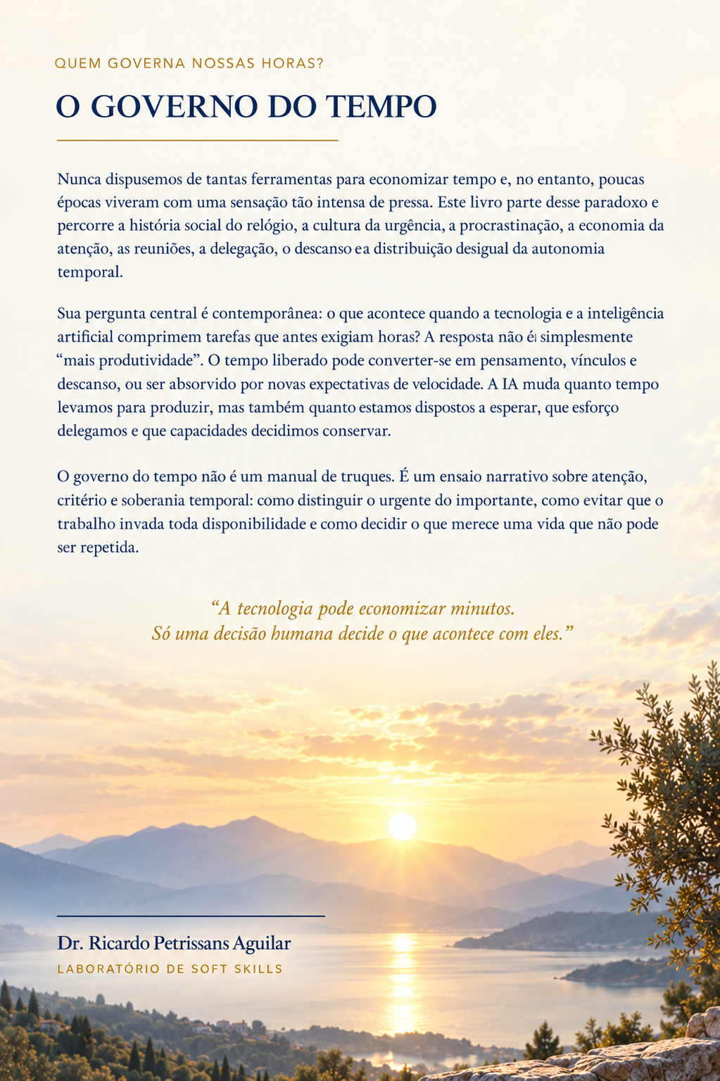 O GOVERNO DO TEMPO - Imagem 3